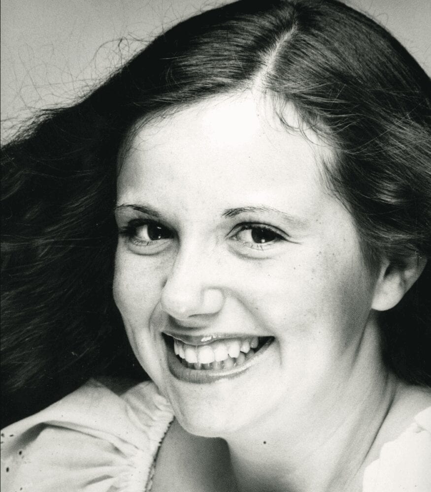 First headshot, for a summer class at Circle in the Square, summer 1978
